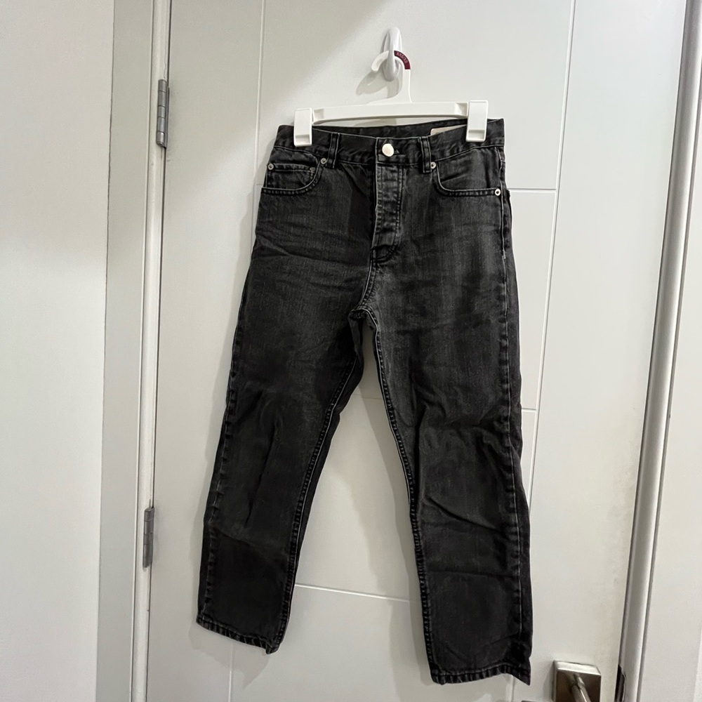ASOS High Waisted Cropped Jeans
